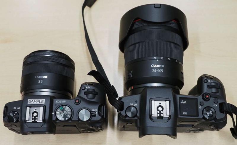 Первый взгляд на беззеркальную камеру Canon EOS RP